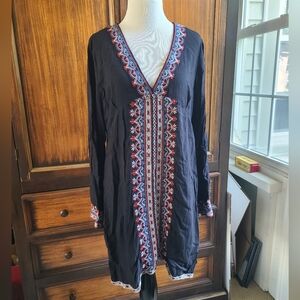 Urban Nomad Bohemian V-Neck Dress